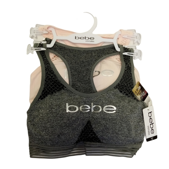 Bebe Intimates 2 Pack Seamless Bras S - Picture 1 of 11